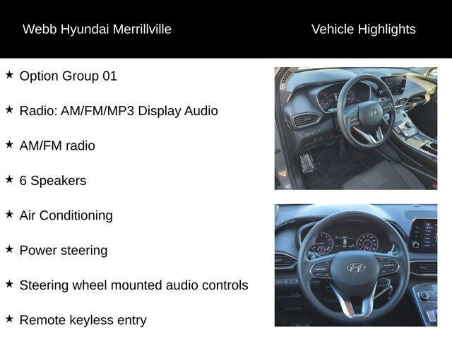 used 2021 Hyundai Santa Fe car, priced at $16,815