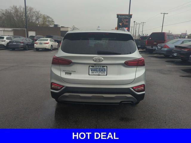 used 2019 Hyundai Santa Fe car, priced at $17,104