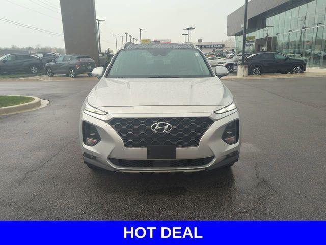 used 2019 Hyundai Santa Fe car, priced at $17,673