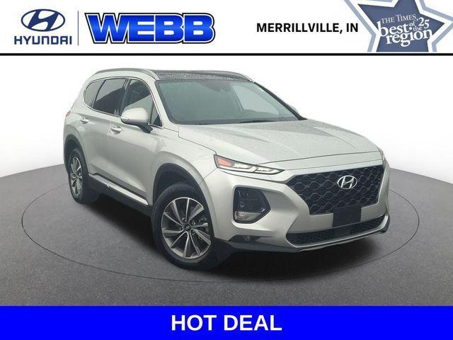used 2019 Hyundai Santa Fe car, priced at $17,197