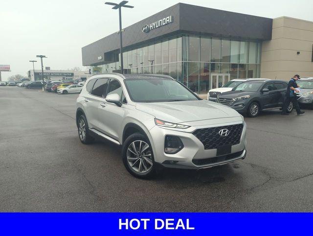 used 2019 Hyundai Santa Fe car, priced at $17,673