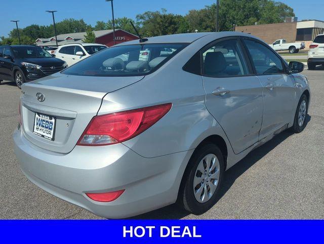 used 2016 Hyundai Accent car, priced at $6,970
