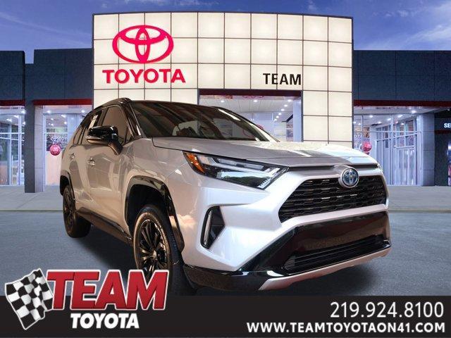 used 2022 Toyota RAV4 Hybrid car, priced at $34,000