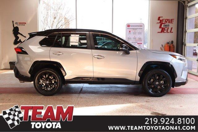 used 2022 Toyota RAV4 Hybrid car, priced at $34,000