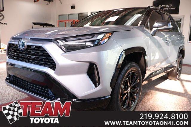 used 2022 Toyota RAV4 Hybrid car, priced at $34,000