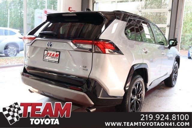 used 2022 Toyota RAV4 Hybrid car, priced at $34,000