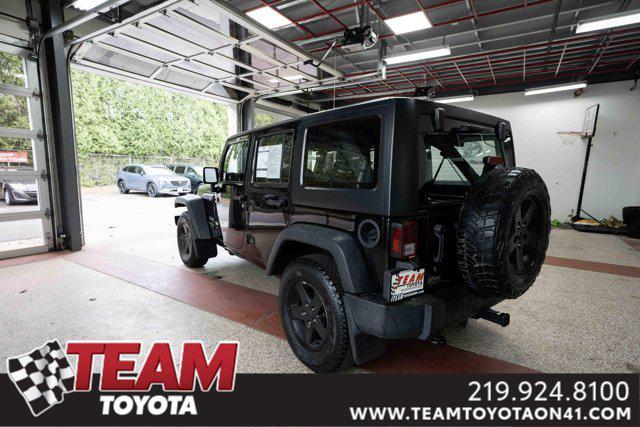 used 2018 Jeep Wrangler JK Unlimited car, priced at $18,100