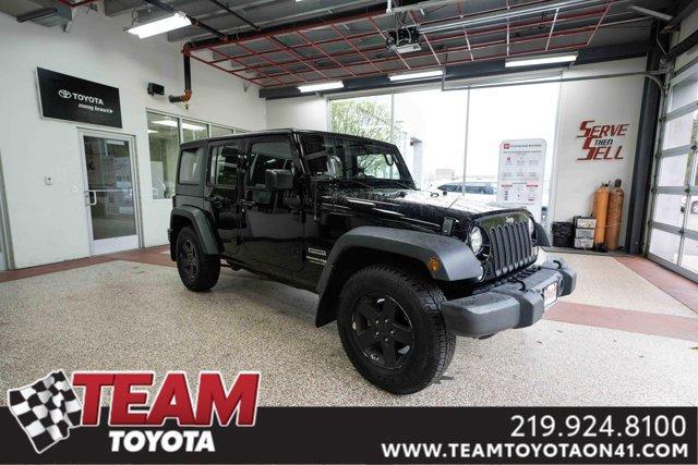used 2018 Jeep Wrangler JK Unlimited car, priced at $20,400