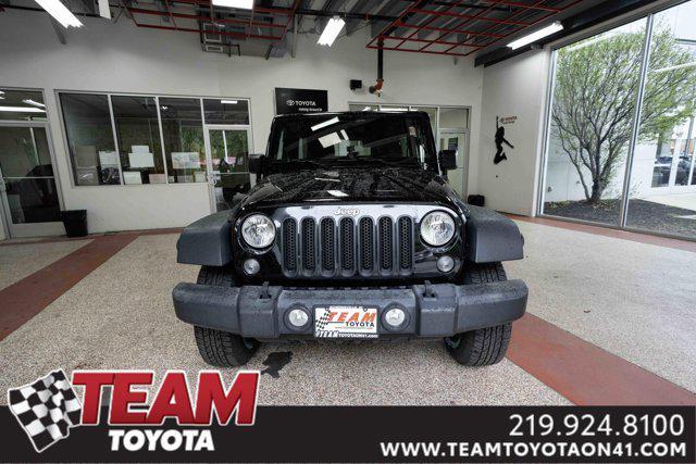 used 2018 Jeep Wrangler JK Unlimited car, priced at $18,100