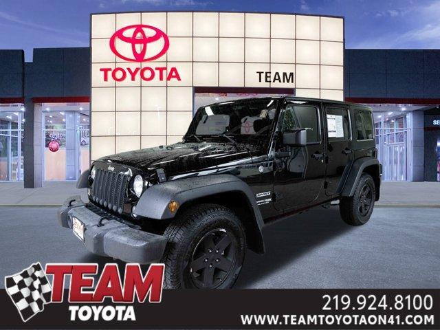 used 2018 Jeep Wrangler JK Unlimited car, priced at $20,400