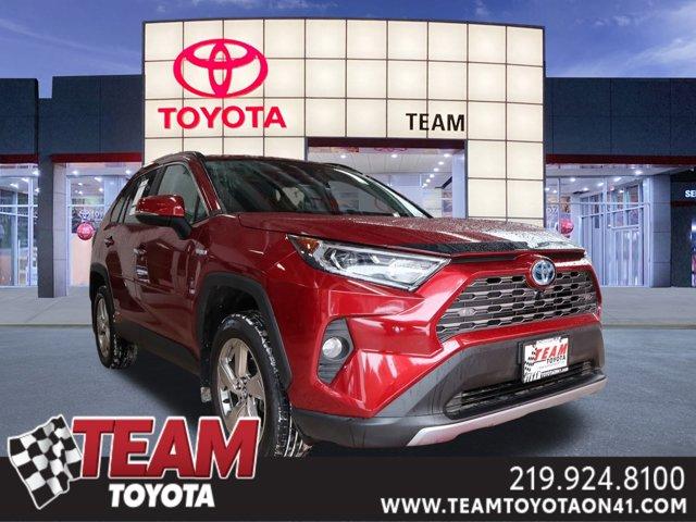 used 2020 Toyota RAV4 Hybrid car, priced at $34,400