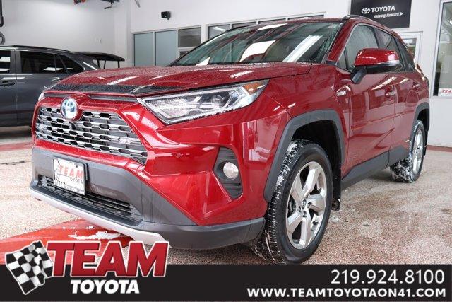 used 2020 Toyota RAV4 Hybrid car, priced at $34,400