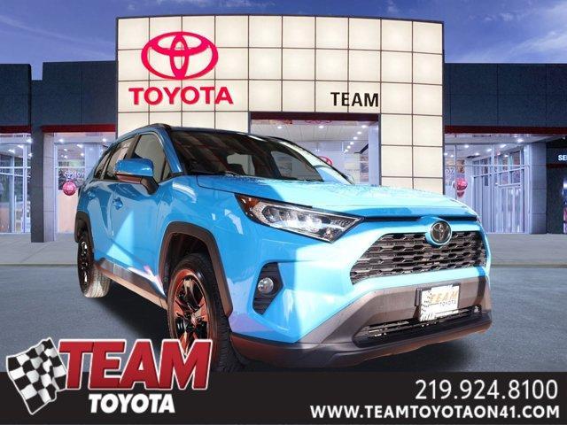 used 2021 Toyota RAV4 car, priced at $26,200