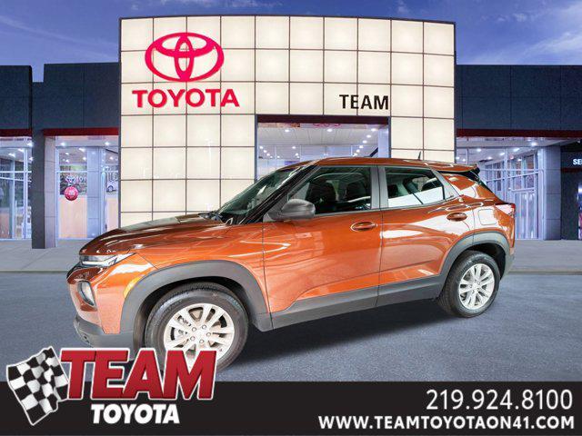 used 2021 Chevrolet TrailBlazer car, priced at $15,000
