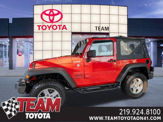 used 2014 Jeep Wrangler car, priced at $14,000