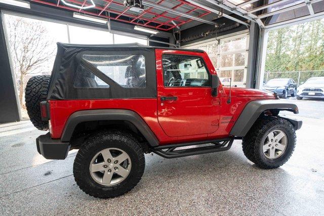 used 2014 Jeep Wrangler car, priced at $14,000