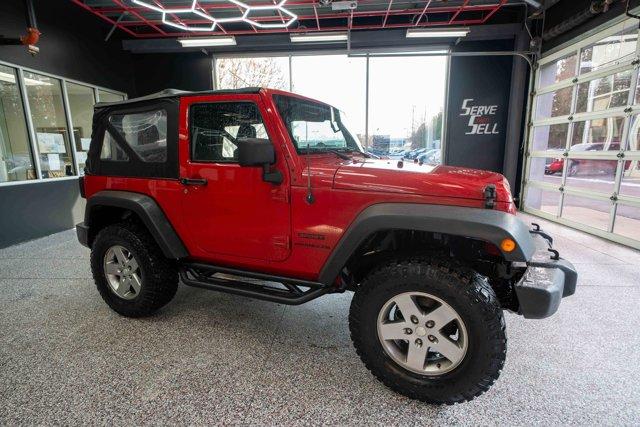 used 2014 Jeep Wrangler car, priced at $14,000