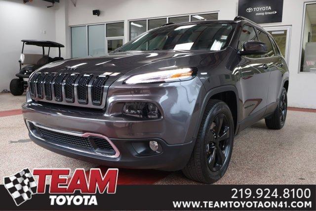 used 2017 Jeep Cherokee car, priced at $15,500