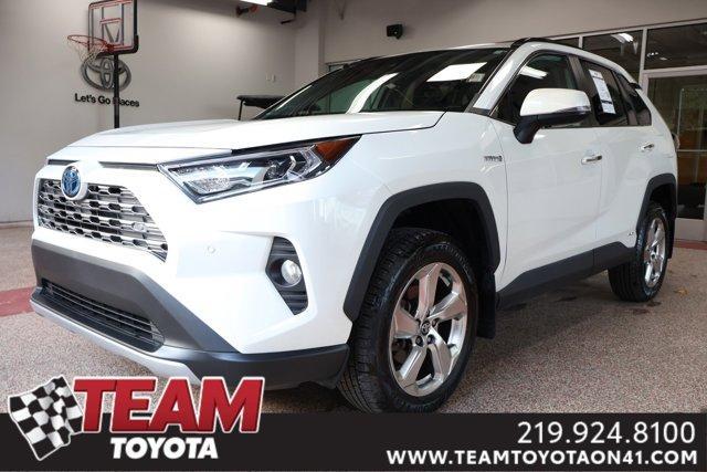 used 2021 Toyota RAV4 Hybrid car, priced at $32,200