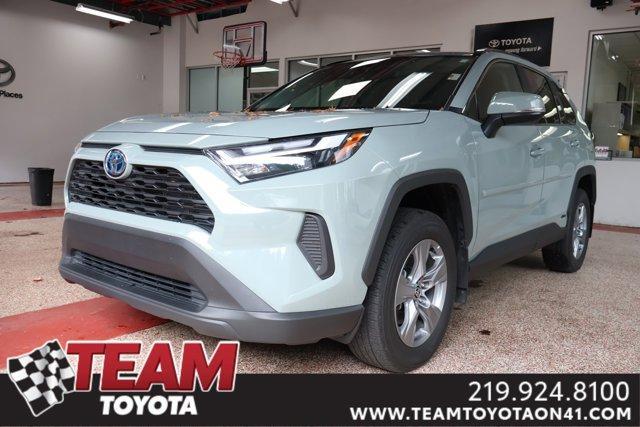 used 2022 Toyota RAV4 Hybrid car, priced at $28,800