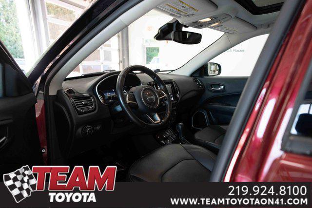 used 2021 Jeep Compass car, priced at $19,100