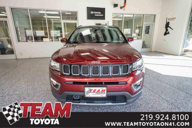 used 2021 Jeep Compass car, priced at $19,100