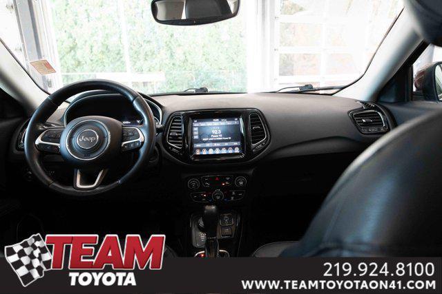 used 2021 Jeep Compass car, priced at $19,100