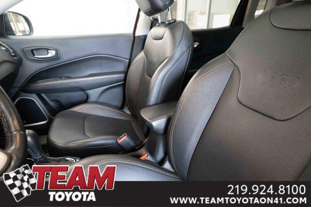 used 2021 Jeep Compass car, priced at $19,100