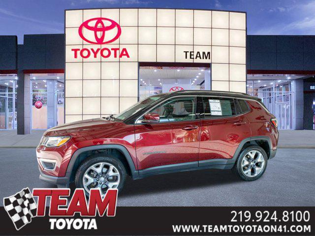 used 2021 Jeep Compass car, priced at $19,100
