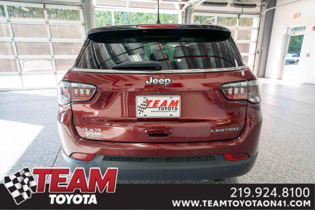 used 2021 Jeep Compass car, priced at $19,100