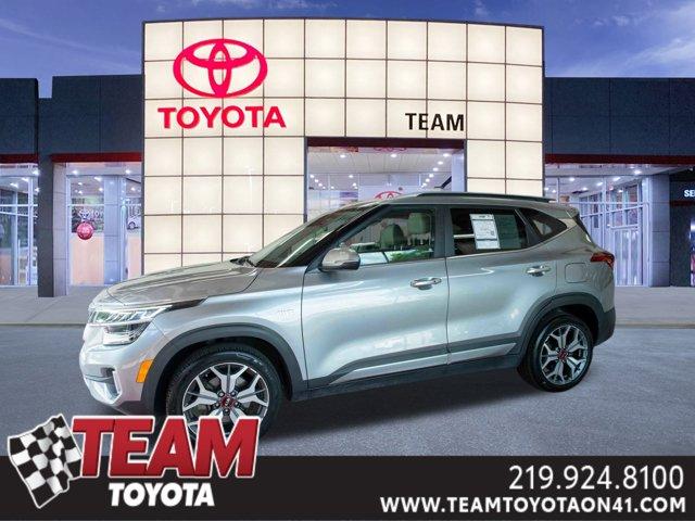 used 2021 Kia Seltos car, priced at $17,100