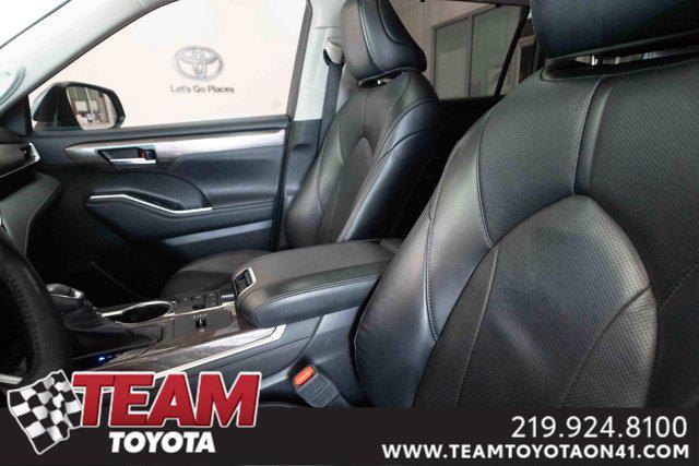 used 2023 Toyota Highlander Hybrid car, priced at $42,000