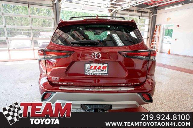new 2025 Toyota Highlander car, priced at $55,500