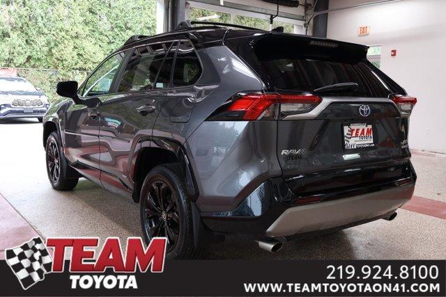 used 2022 Toyota RAV4 Hybrid car, priced at $35,000