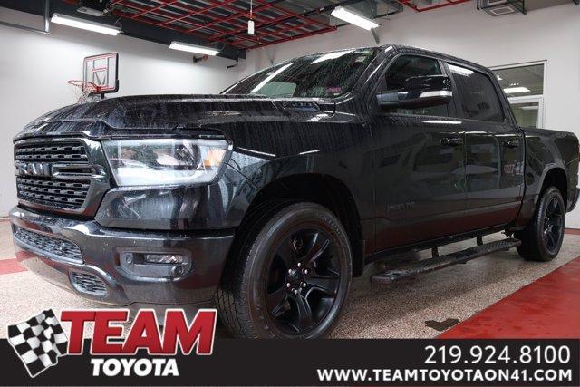 used 2022 Ram 1500 car, priced at $33,300