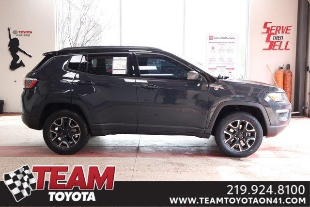 used 2018 Jeep Compass car, priced at $15,500