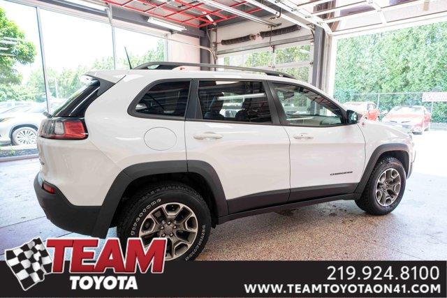 used 2021 Jeep Cherokee car, priced at $24,200