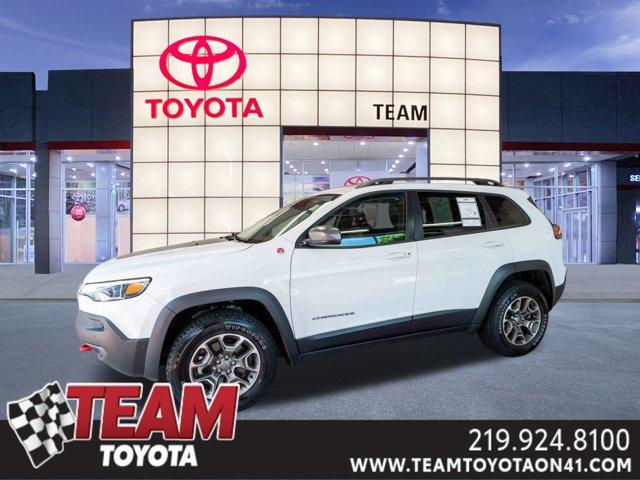 used 2021 Jeep Cherokee car, priced at $24,200