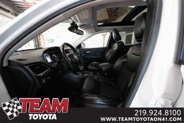 used 2021 Jeep Cherokee car, priced at $24,200