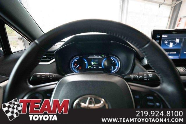 used 2021 Toyota RAV4 Hybrid car, priced at $28,800