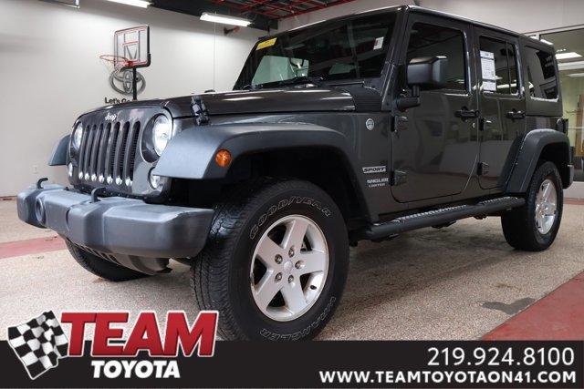 used 2016 Jeep Wrangler Unlimited car, priced at $16,600