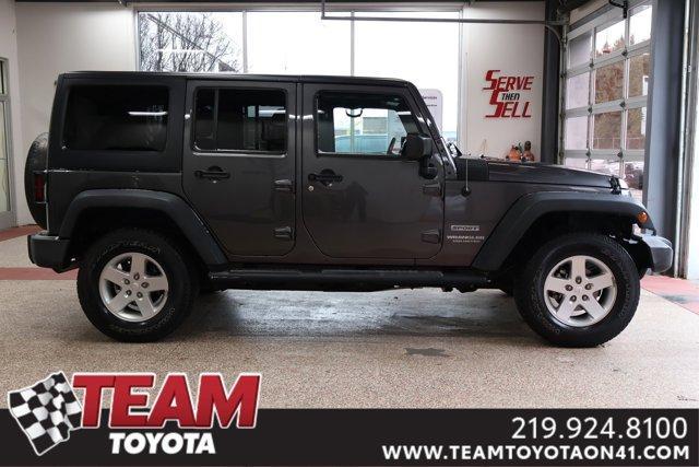 used 2016 Jeep Wrangler Unlimited car, priced at $16,600