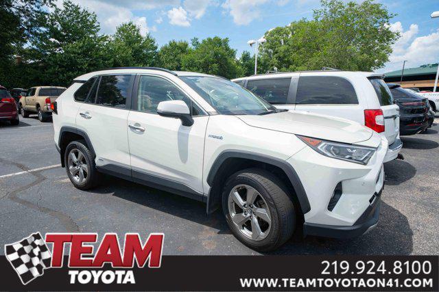 used 2019 Toyota RAV4 Hybrid car, priced at $28,800