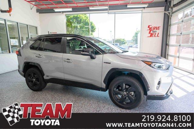 used 2021 Toyota RAV4 Hybrid car, priced at $26,500
