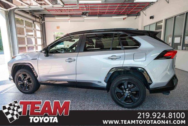 used 2021 Toyota RAV4 Hybrid car, priced at $26,500