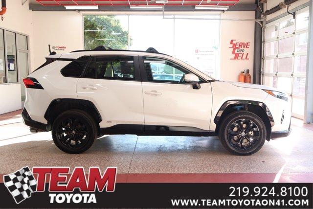 used 2024 Toyota RAV4 Hybrid car, priced at $32,300