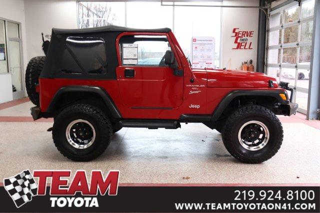 used 2000 Jeep Wrangler car, priced at $8,500