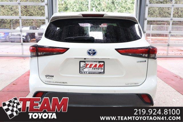 used 2021 Toyota Highlander Hybrid car, priced at $41,100