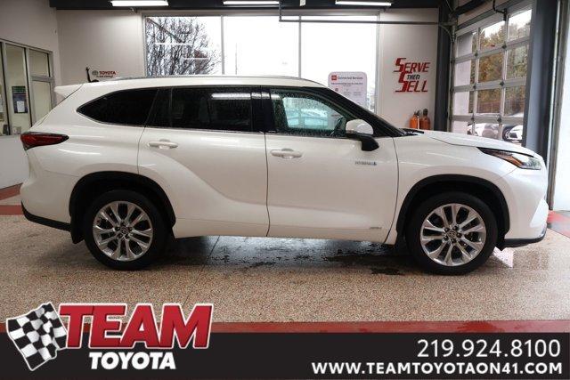 used 2021 Toyota Highlander Hybrid car, priced at $41,100