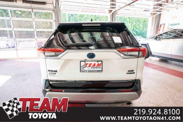 used 2022 Toyota RAV4 Hybrid car, priced at $35,000